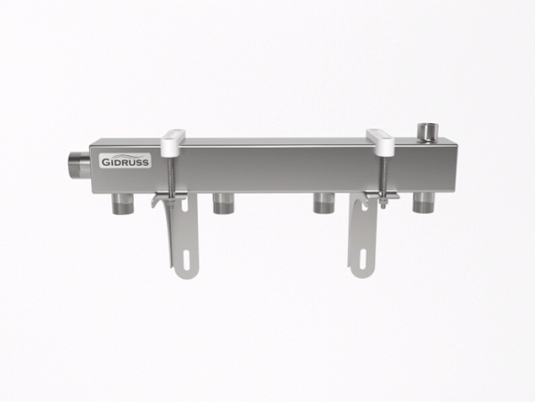 Распределительный коллектор из нерж. стали DMSS-25-20x4